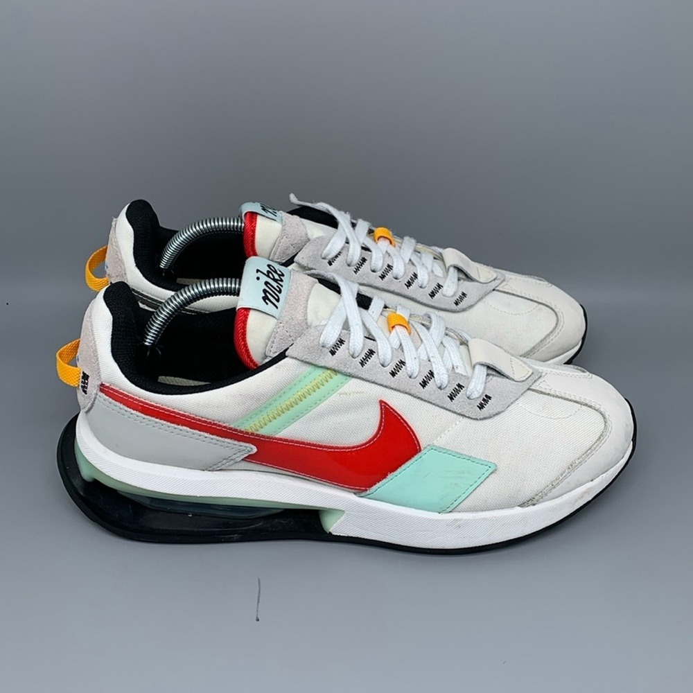 Nike Air Max Pre-Day White Mint Red Running Shoes DV2211-100 Men's Sz 10.5
